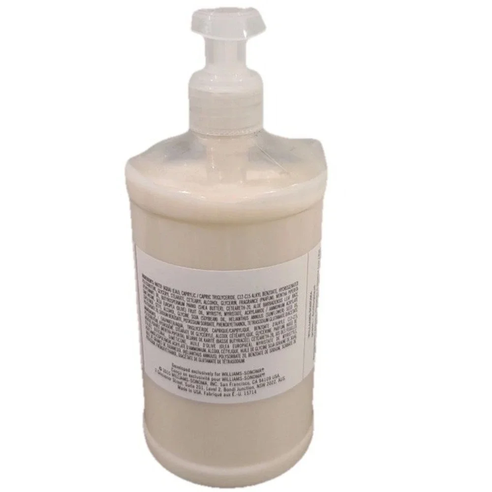 Williams Sonoma Peppermint Hand Lotion 16 fl oz New Holiday Christmas Refresh‎